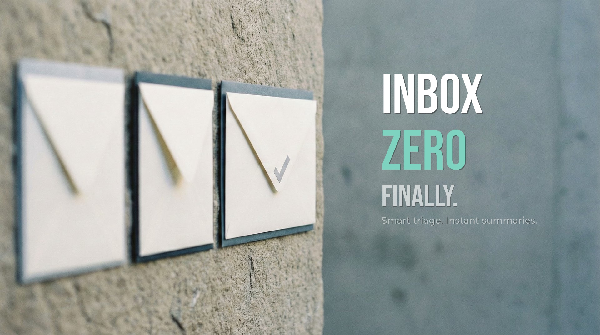 Email triage view showing priority inbox with smart categorization and quick actions